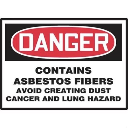 Accuform OSHA DANGER SAFETY SIGN CONTAINS MCAW027XL MCAW027XL